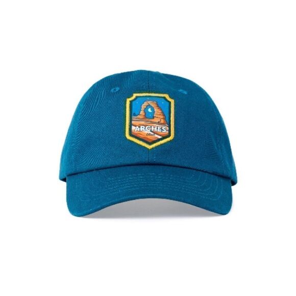 Mens Women’s 6 Panel Adjustable Landmark Baseball Cap Ball Hat Utah Arches - Picture 2 of 3